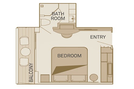 Balcony Suite on the Scenic Gem