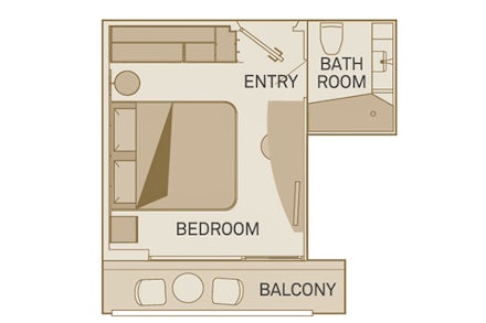 Balcony Suite on the Scenic Diamond