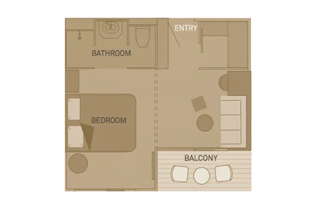 Balcony Suite on the Scenic Spirit