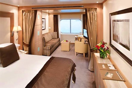 Ocean View Suite on the Seabourn Quest