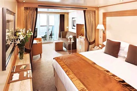 Veranda Suite on the Seabourn Sojourn