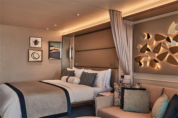 Deluxe Veranda Suite at the Silver Endeavour