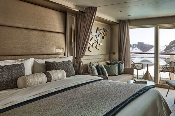 Veranda Suite at the Silver Endeavour