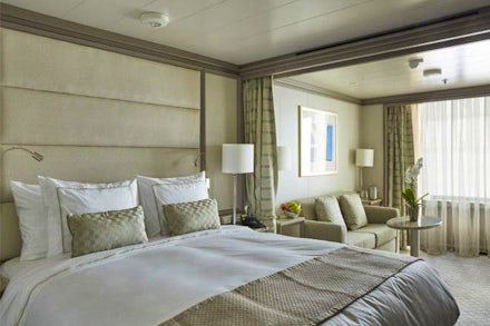 Oceanview Suite on the Silver Muse