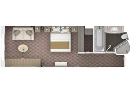 Oceanview Suite on the Silver Muse