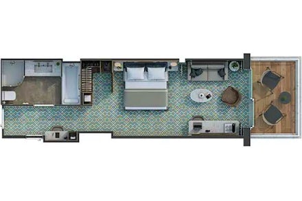 Verandah on the Silver Nova