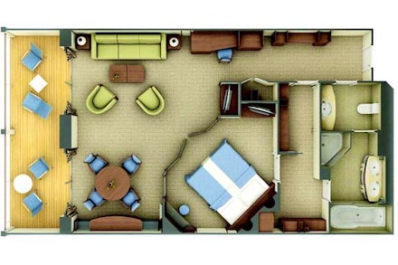 Premium Suite on the Silver Shadow