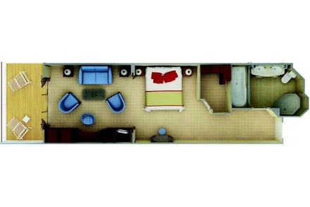 Verandah Suite on the Silver Shadow