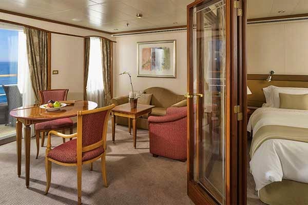 Premium Suite at the Silver Whisper