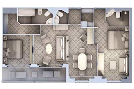 Grand Suite on the Silver Wind