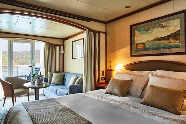 Verandah Suite at the Silver Wind