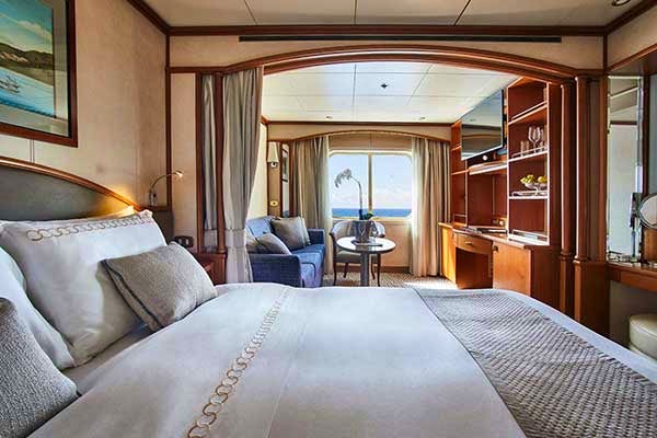 Oceanview Suite at the Silver Wind