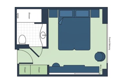French Balcony on the S.S. Joie de Vivre