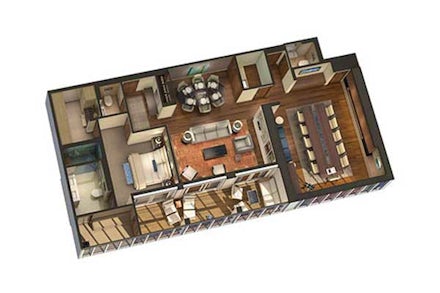 Suite on the Viking Neptune