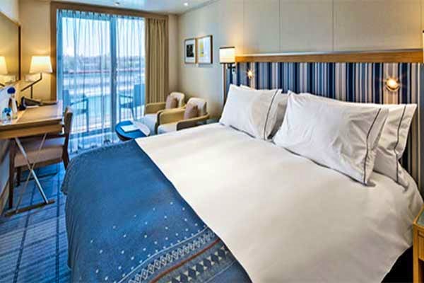 Veranda Stateroom at the Viking Venus