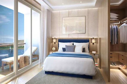 Veranda Suite on the Viking Aton