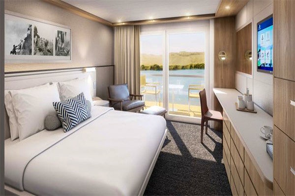 Veranda at the Viking Osiris