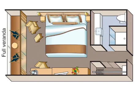 Veranda on the Viking Thoth