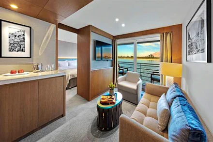 Veranda Suite AA on the Viking Ra