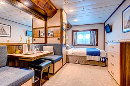 Owner's Suite on the Wind Spirit