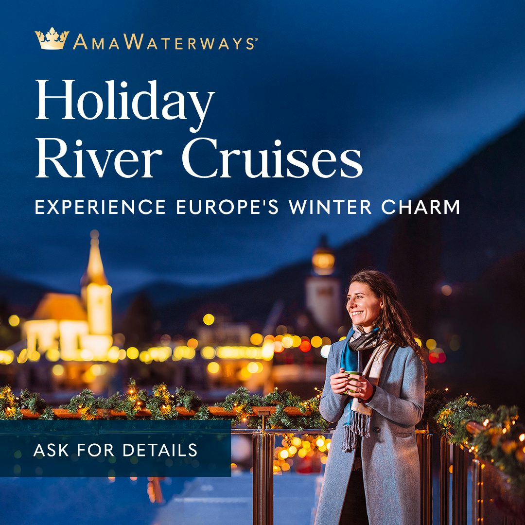 AmaWaterways 2025 Christmas Specials Solo Offer