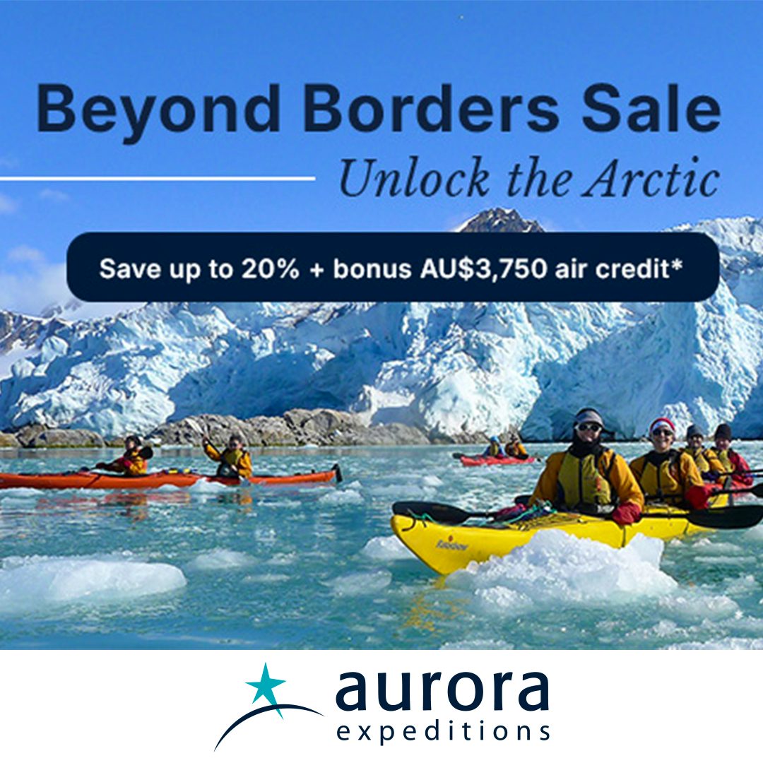 Aurora Expeditions Beyond Borders Sale