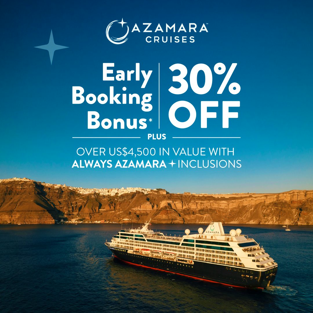 Azamara Early Booking Bonus