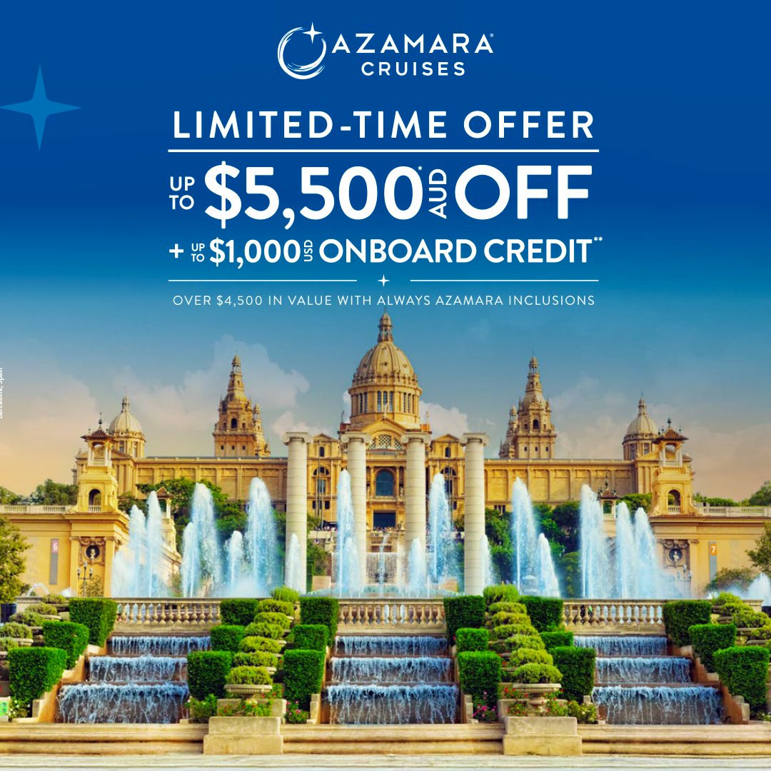 Azamara Cruises Flash Sale