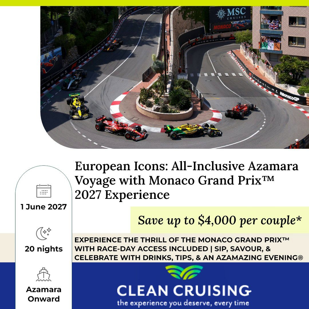 Azamara Cruises Monaco Grand Prix Package