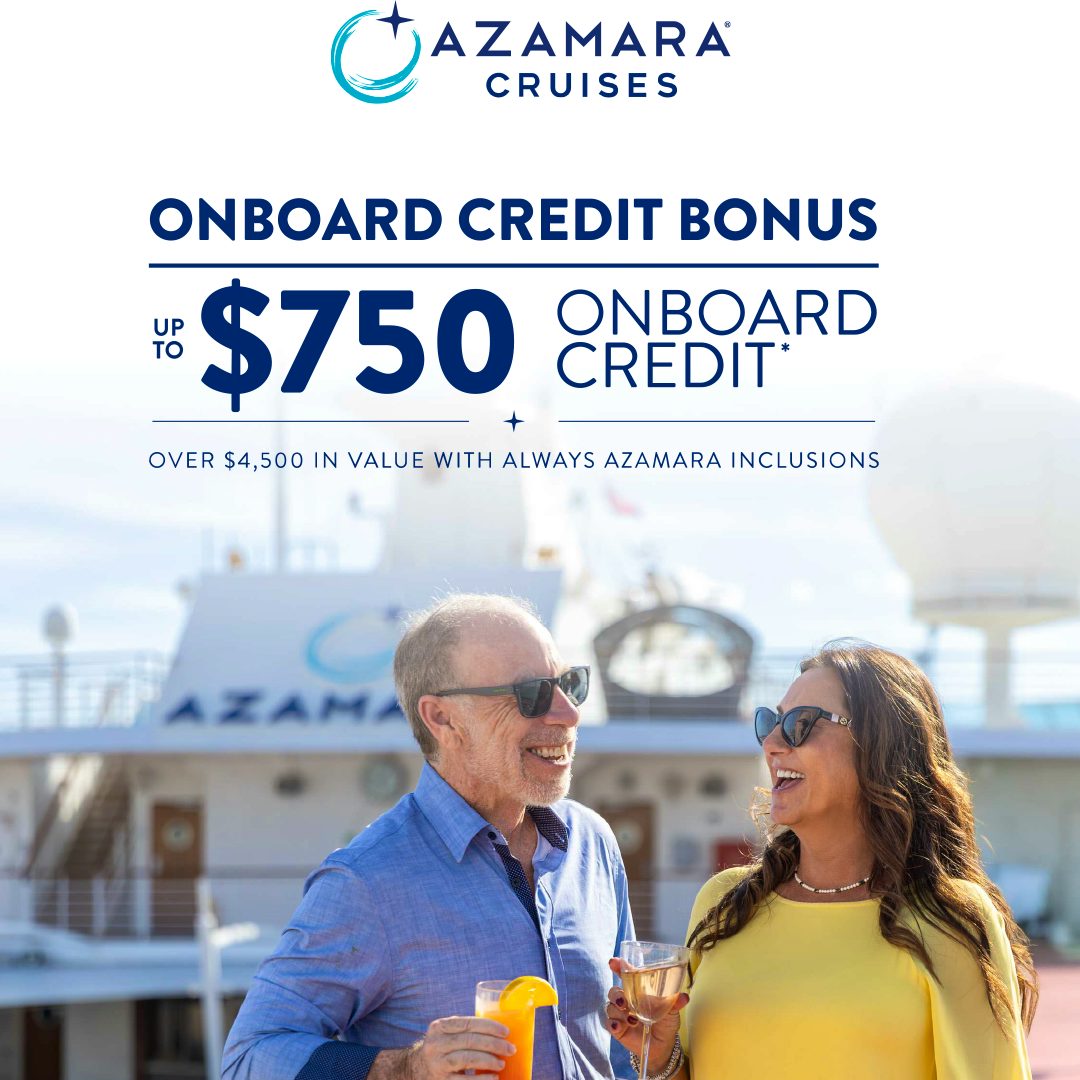 Azamara Cruises Onboard Credit Offer