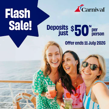 Carnival's Flash Sale