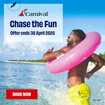 Carnival's Chase the Fun Sale