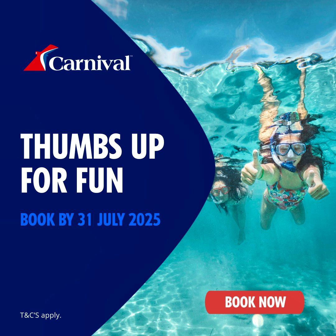 Carnival Thumbs up for Fun Sale