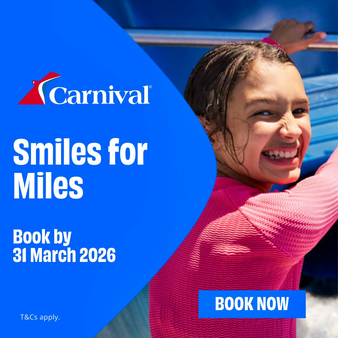 Carnival's Smiles for Miles Sale