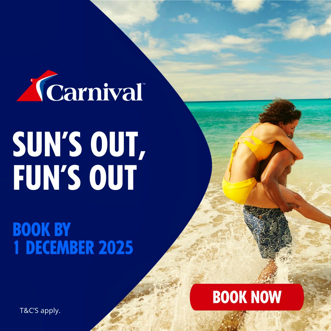 Carnival's Sun's Out, Fun's Out Sale