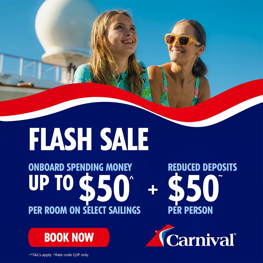 Carnival Flash Sale