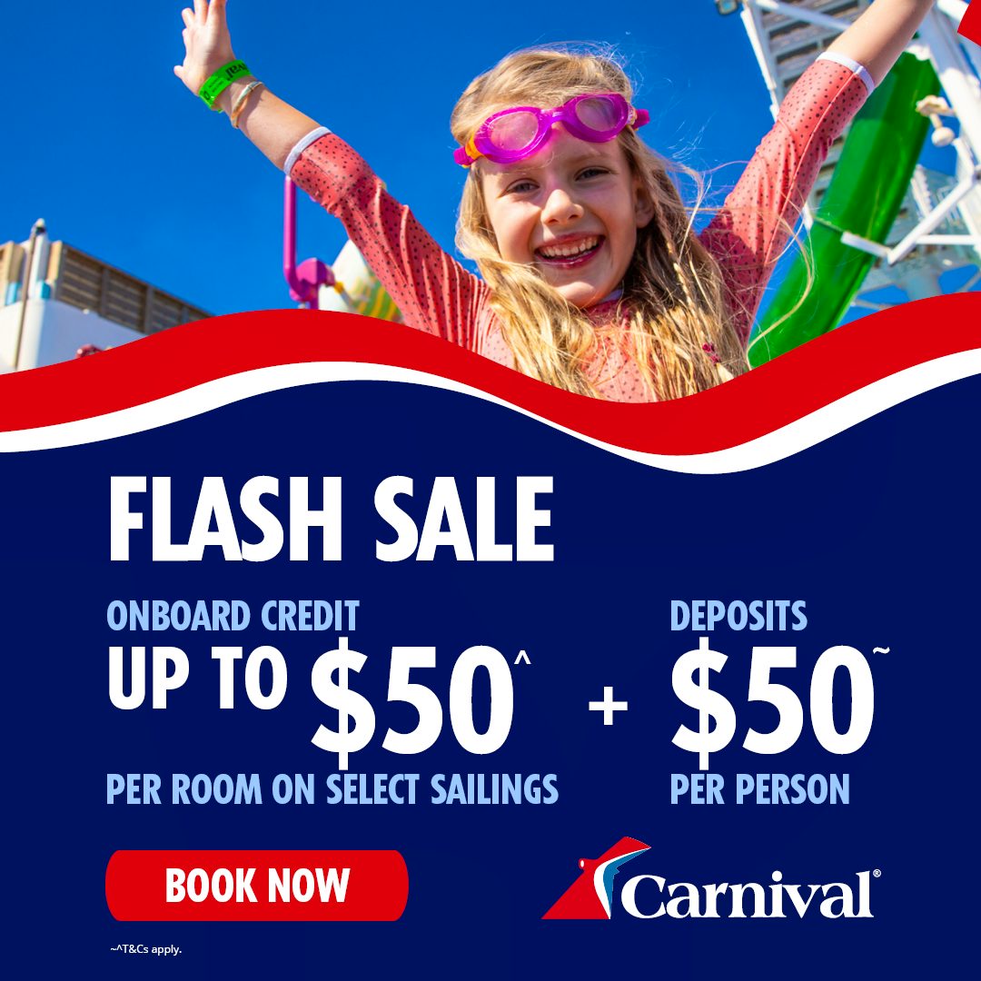Carnival Flash Sale