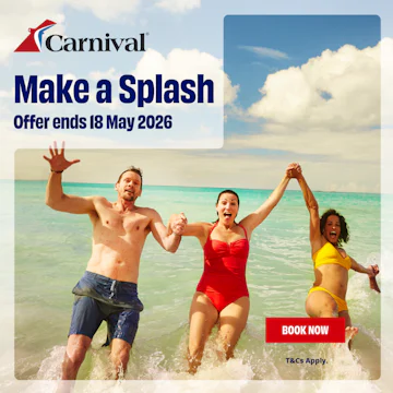 Carnival's Make a Splash Sale