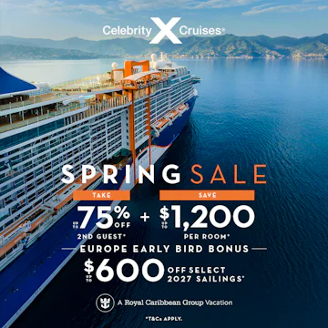Celebrity Cruises Spring Sale