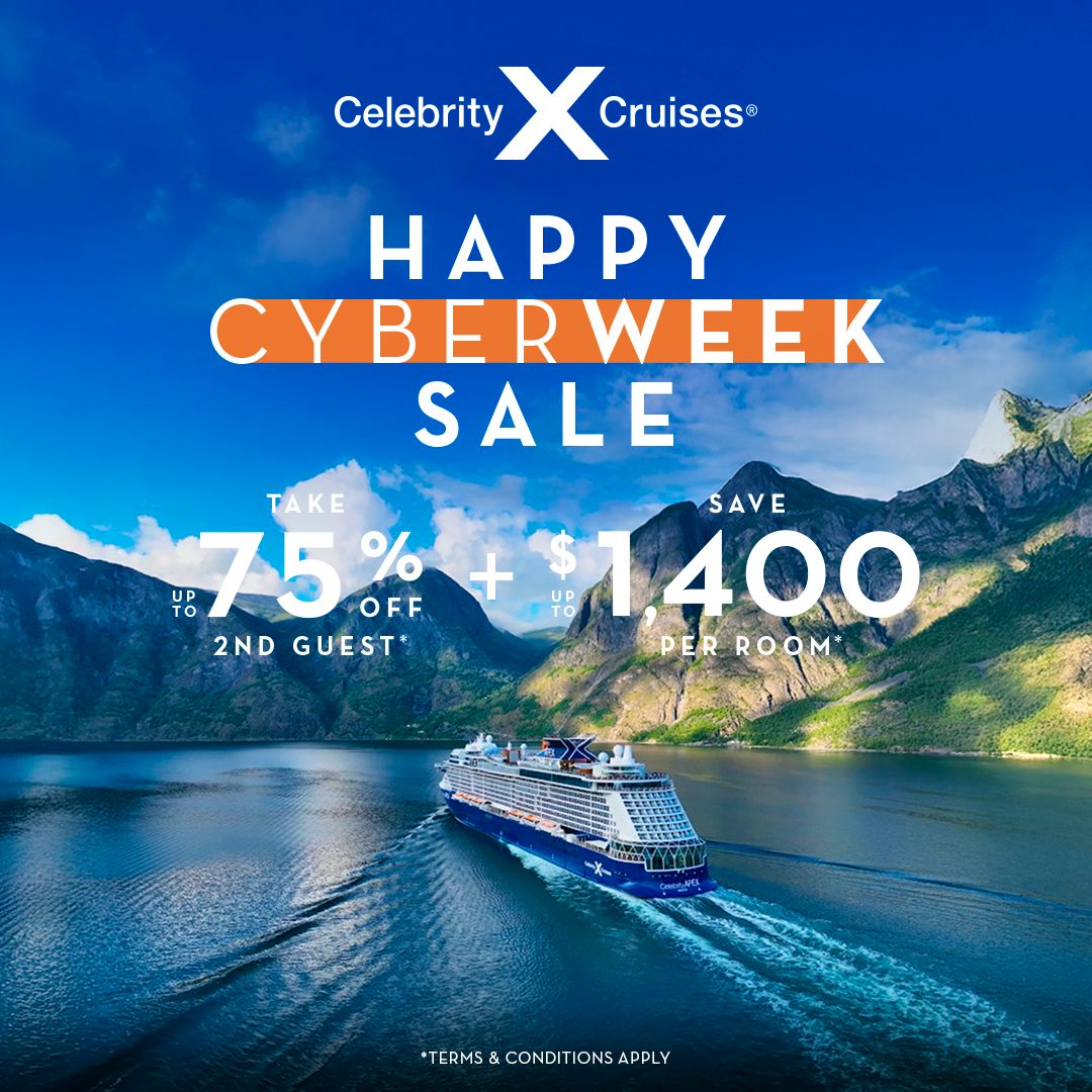 Celebrity Cruises Cyber Week Sale