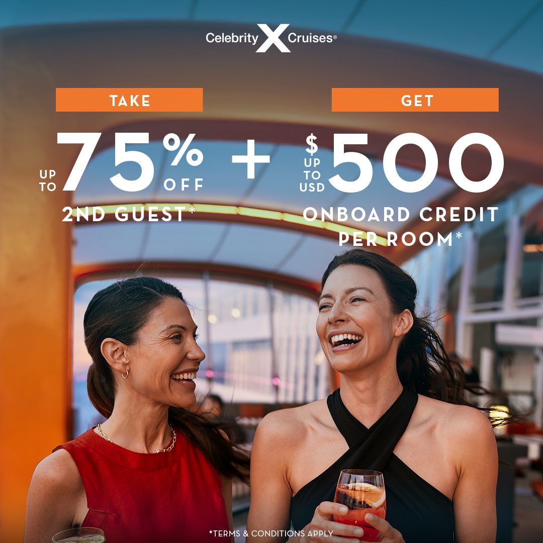 Celebrity Cruises Bonus Onboard Credit Sale