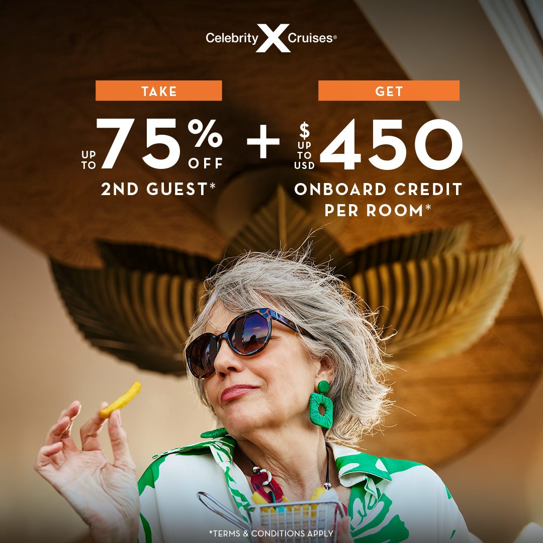 Celebrity Cruises Bonus Onboard Credit Sale