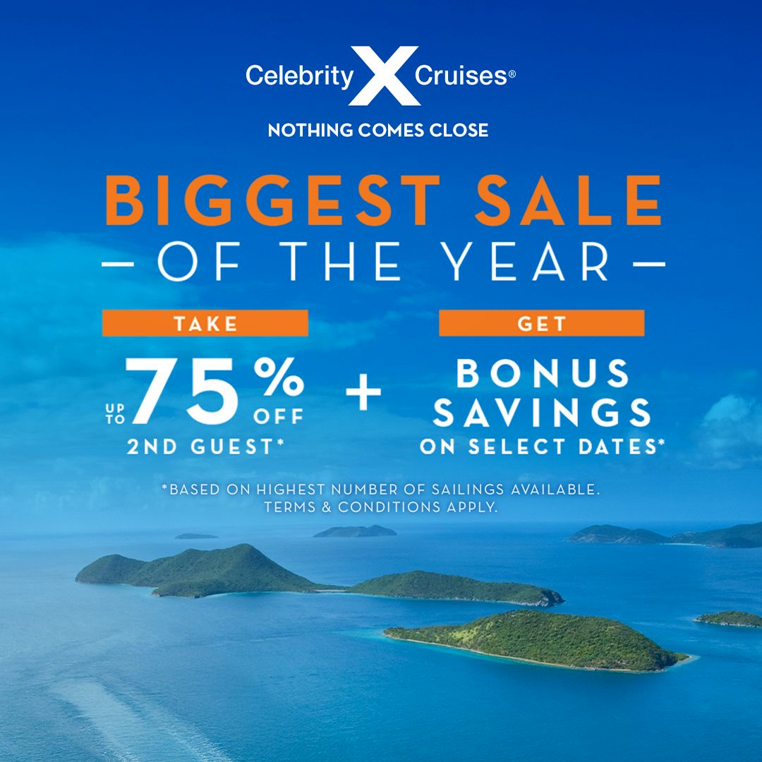 Celebrity Cruises Biggest Sale of the Year