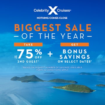 Celebrity Cruises Biggest Sale of the Year