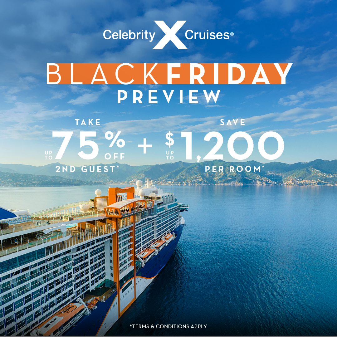 Celebrity Cruises Black Friday Preview