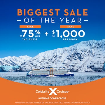 Celebrity Cruises Biggest Sale of the Year