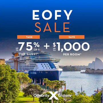 Celebrity Cruises EOFY Sale
