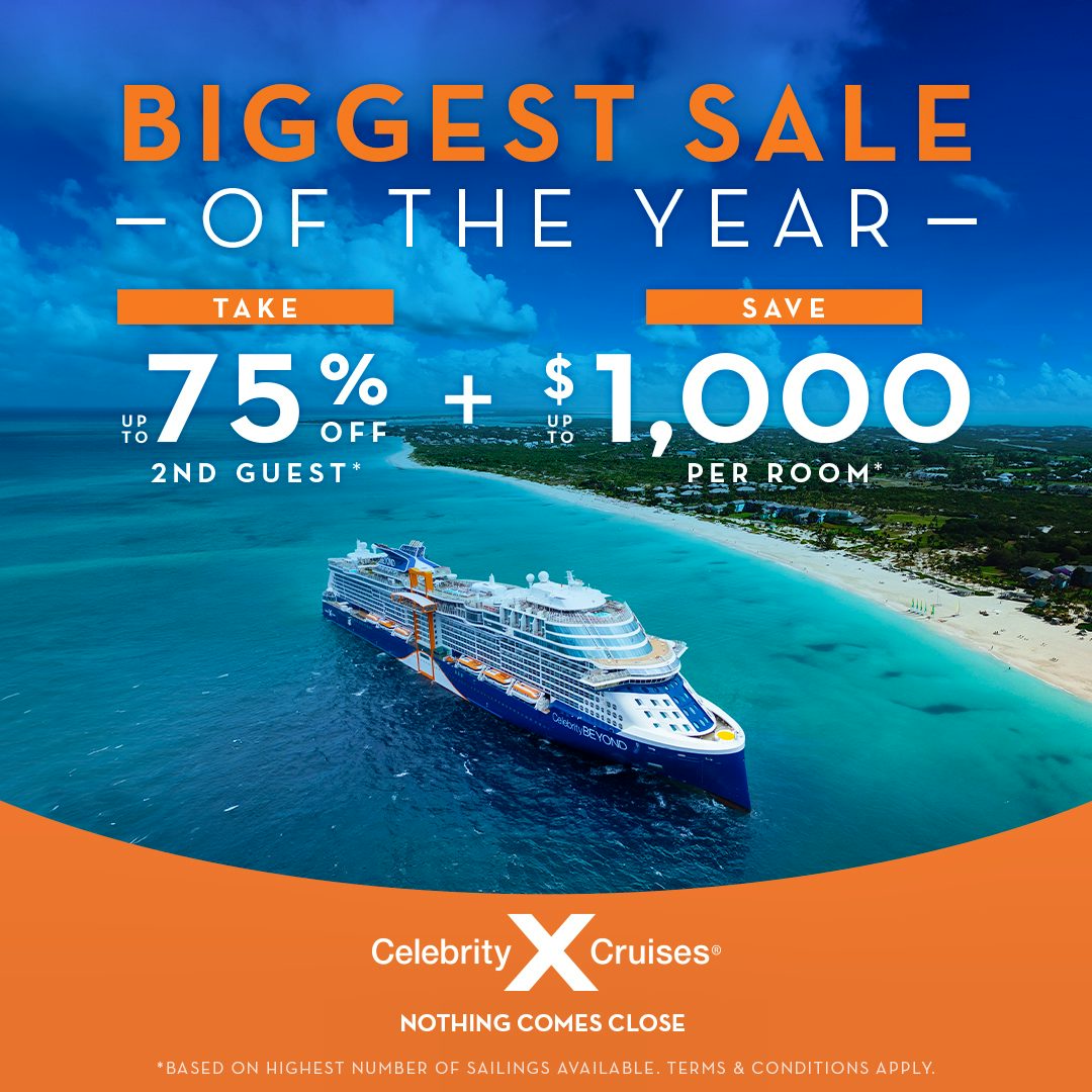 Celebrity Cruises Biggest Sale of the Year