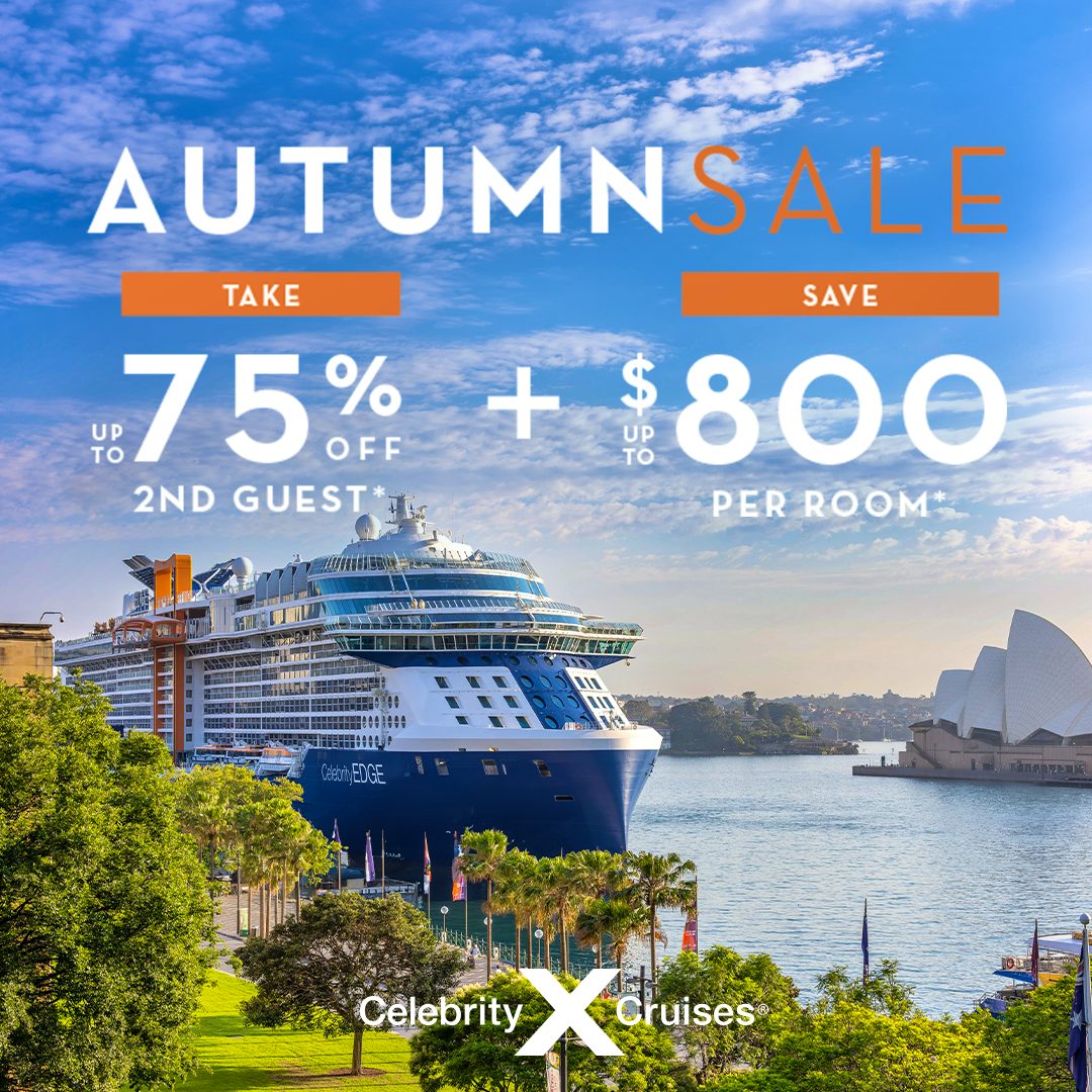 Celebrity Cruises Autumn Sale