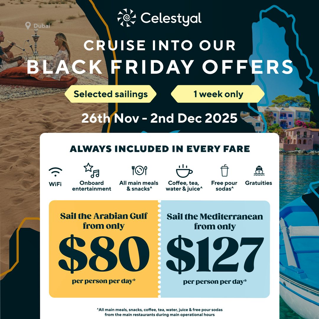 Celestyal's Black Friday Sale